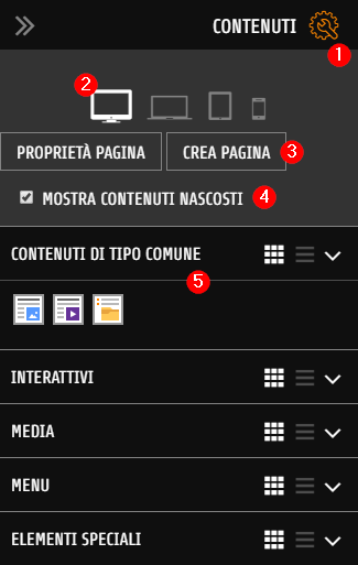 Modifiche in linea
